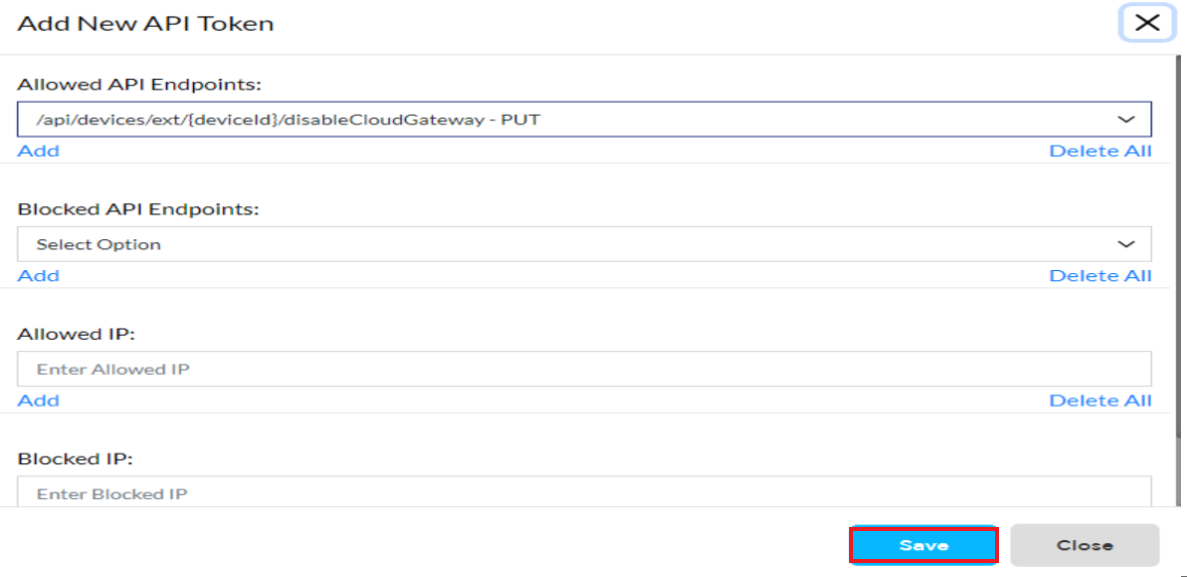 allow api ex2