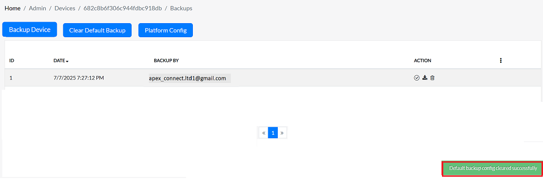 Figure image:12 clear defualt success