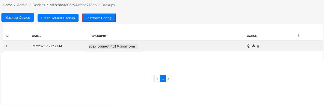 Figure image:13 platform config