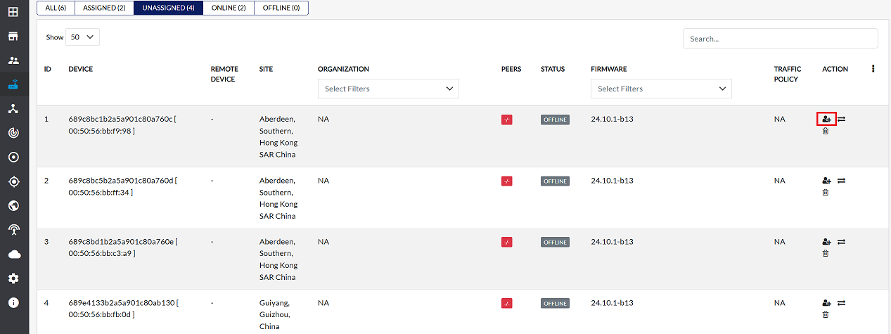 Figure image:1 Assign Device image