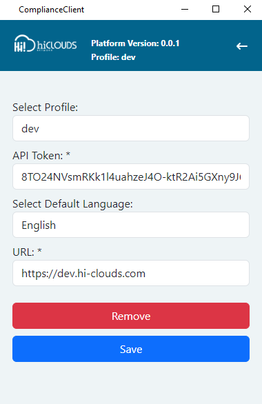 compliance client profile1