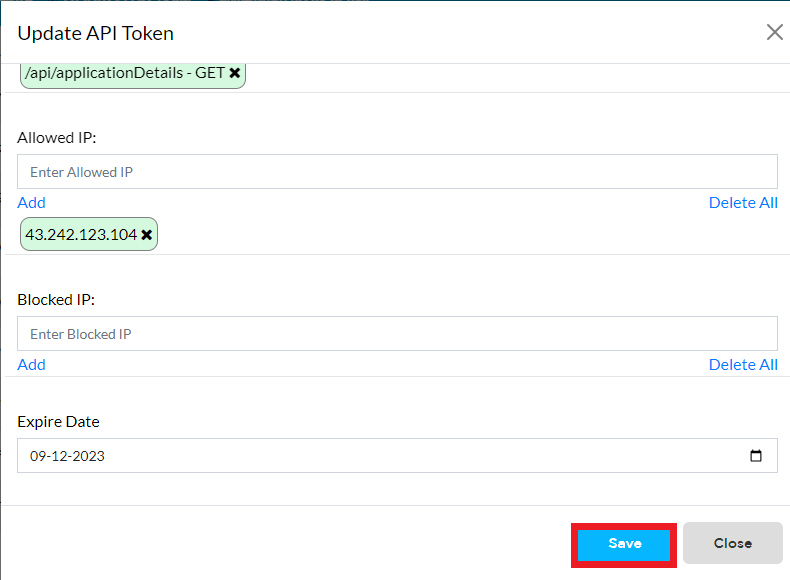 how to token expiry 3