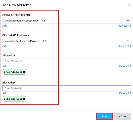 Figure image:2 api token details
