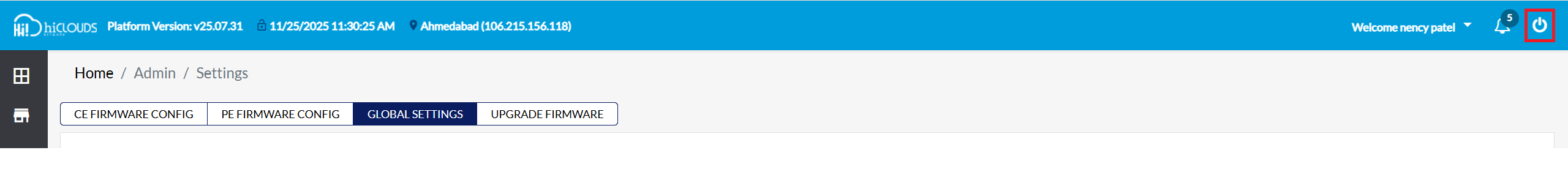 Figure image6: logout image