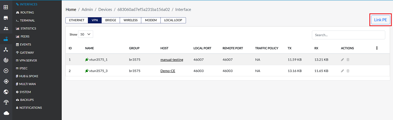 figure image-5 hub link to PE