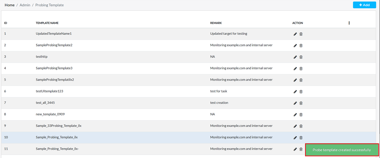 Figure image4: New Temapltes save successfully