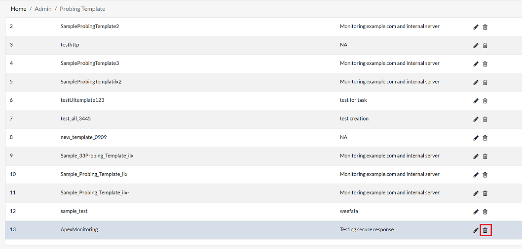 Figure image8: templates delete image
