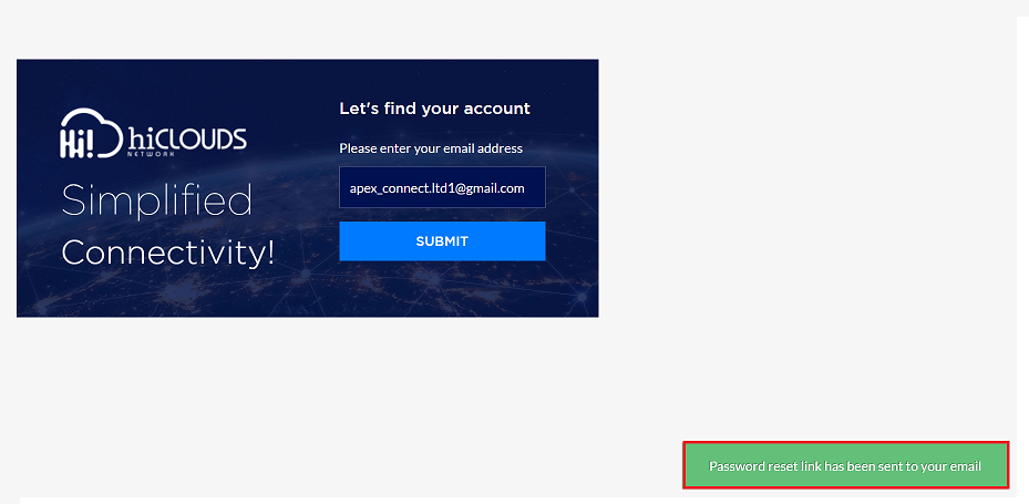 Figure image3: password link message image